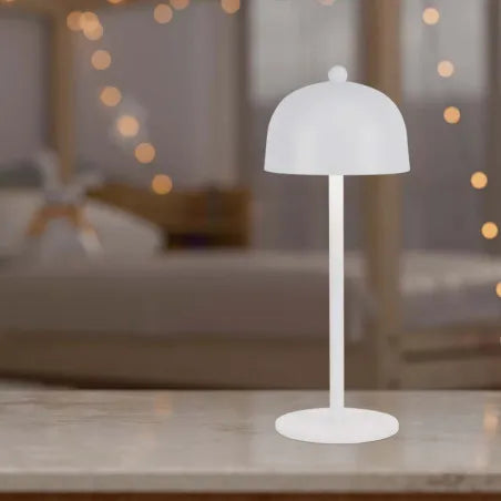 LED Настолна Лампа 1800mAh Батерия 115x300 3 в 1 Бяло Тяло