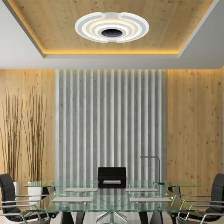 95W LED Осветител За Таван (52*5CM) CCT: 3000K+6000K Димираща + Дистанционно