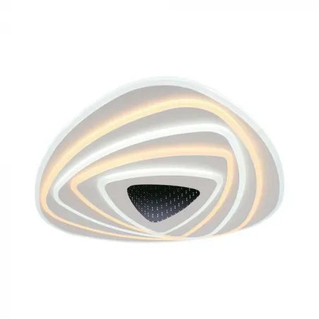 120W LED Осветител За Таван (51*50*7CM) CCT: 3000K+6000K Димираща + Дистанционно