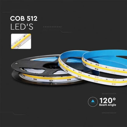 421 10W LED COB ЛЕНТА 3000K IP20 24V