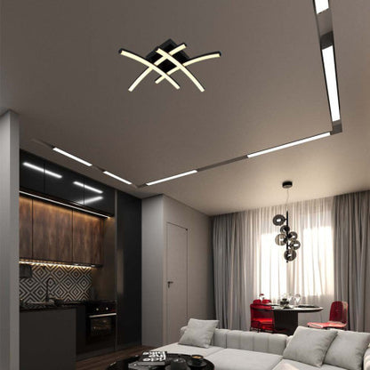 LED Осветител 24W Черен 3000К