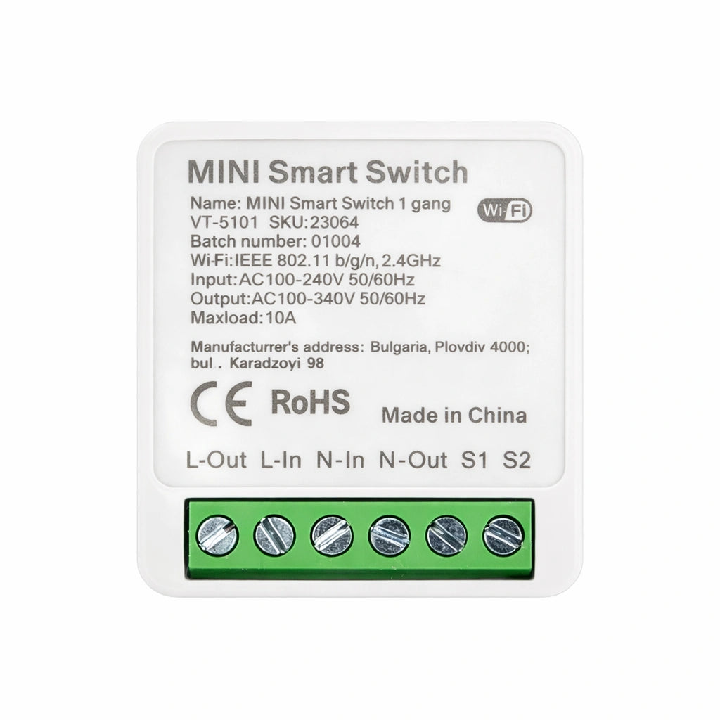 Мини Smart Контролер За Единичен Ключ