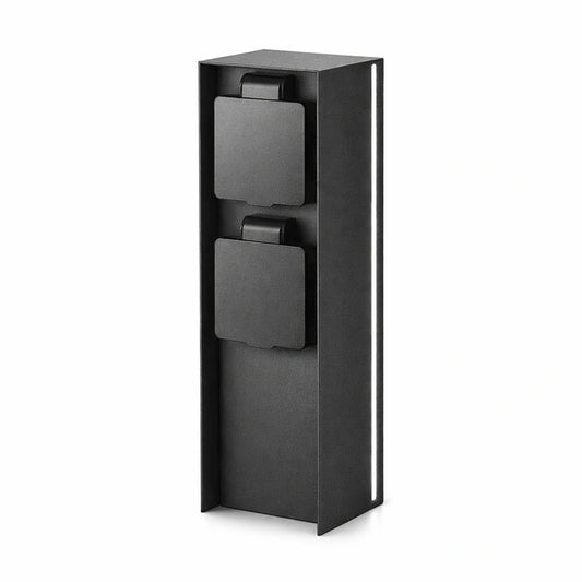 Наземен Контакт Неръждаема Стомана 2 x 16A / max. 3600W