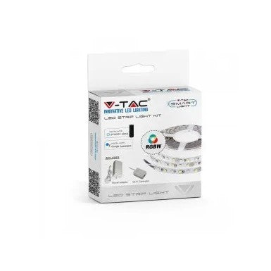 LED Лента 5050/60 IP20 RGB + Бяло + Wifi Контролер Сет SMART