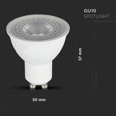 LED Крушка 4.5W GU10 Пластик SMART RGB + Топла и Студена Светлина