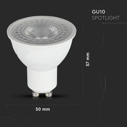LED Крушка 4.5W GU10 Пластик SMART RGB + Топла и Студена Светлина