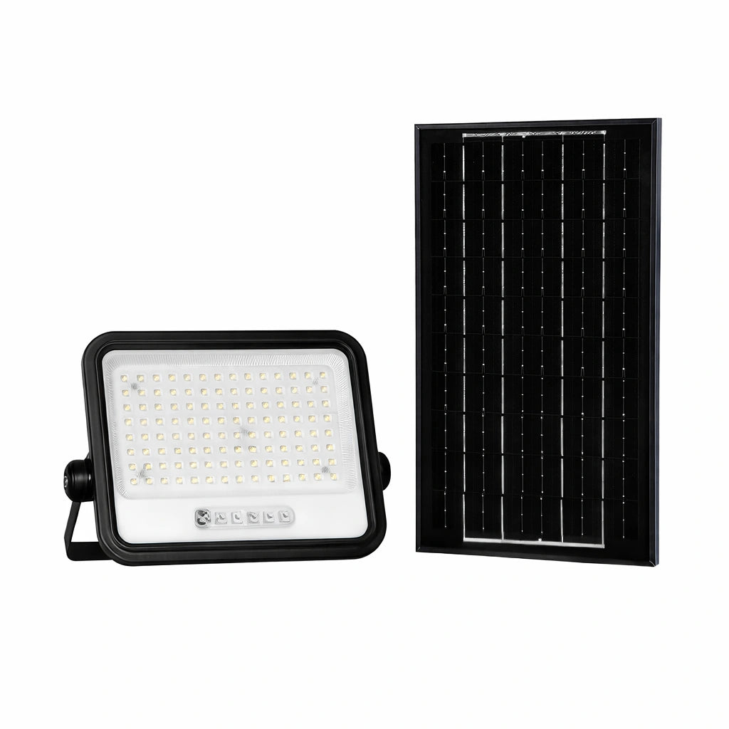 200W LED Соларен Прожектор 2000K-8000K Черно Тяло