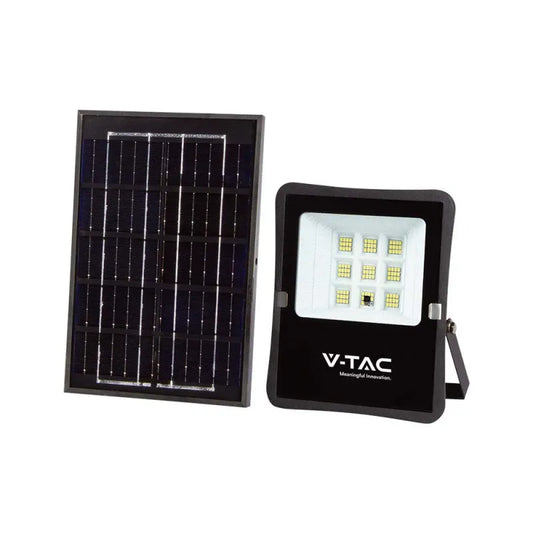 6W LED Соларен Прожектор 6400К
