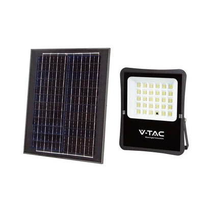 20W LED Соларен Прожектор 6400К