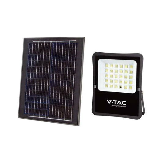 20W LED Соларен Прожектор 6400К