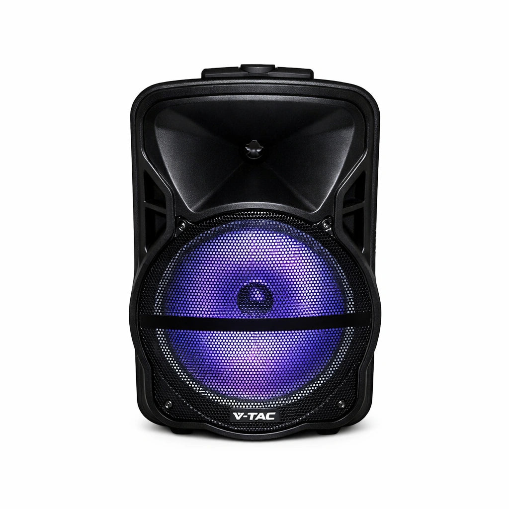 35W Преносима Колона Тип "Куфар" с Микрофон RF Контрол 12 inch RGB