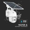 WIFI HD Smart Соларна Камера Бяла/Черна